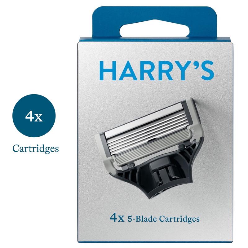 Harry\’s Men\’s 5-Blade Razor Blade Refills, 4 Count