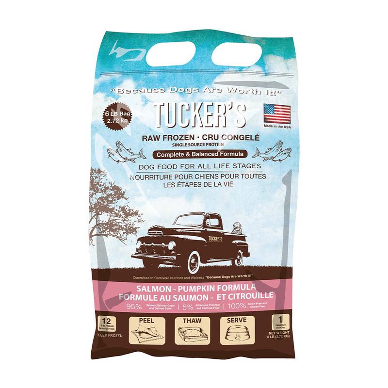 Tucker\'s Frozen Raw Complete Dog Food - 6 Lbs - Select a Flavor