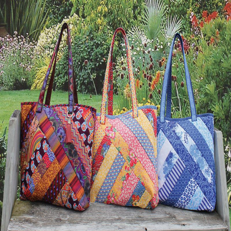 Alexandra Tote Bag Quilt-As-You-Go Kit