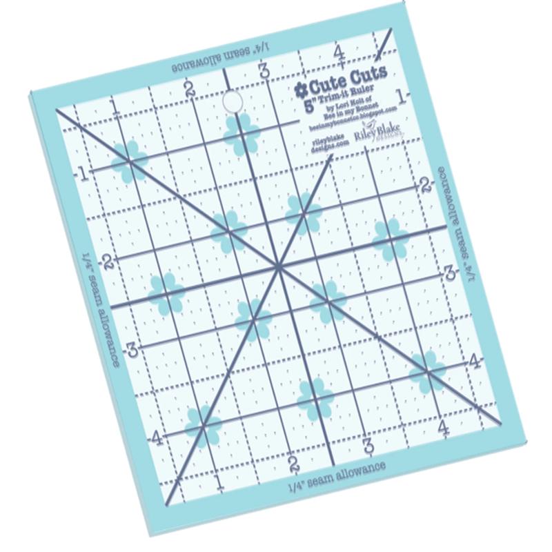 Cute Cuts Trim-it Ruler 5\"