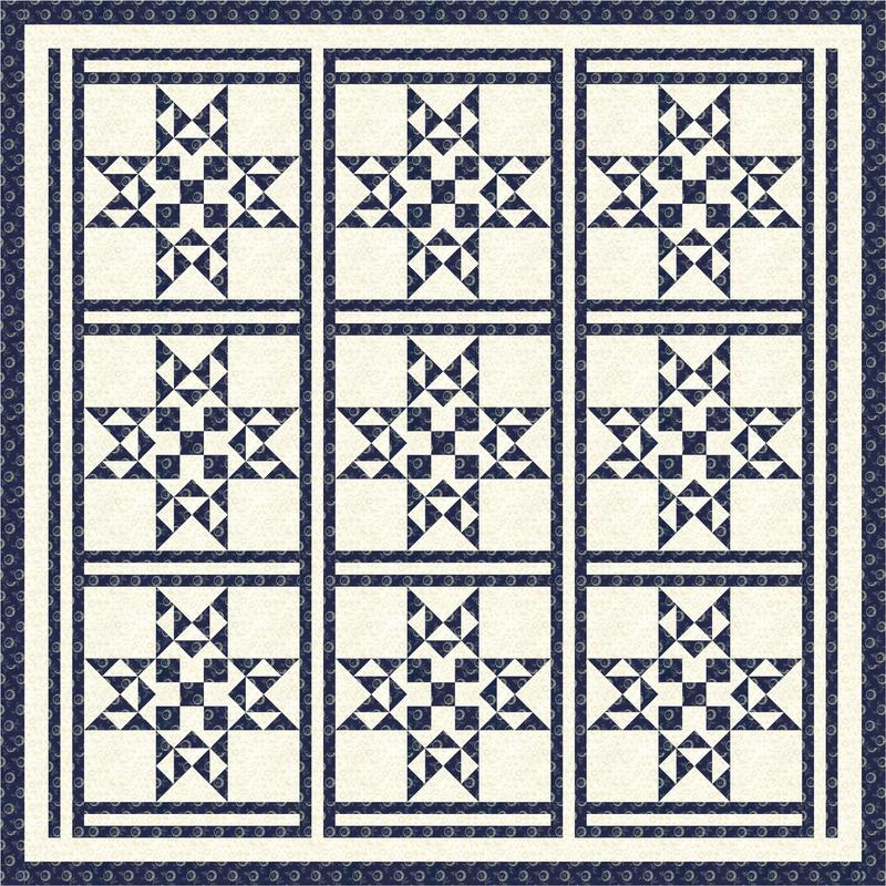 Big Blue Quilt Pattern