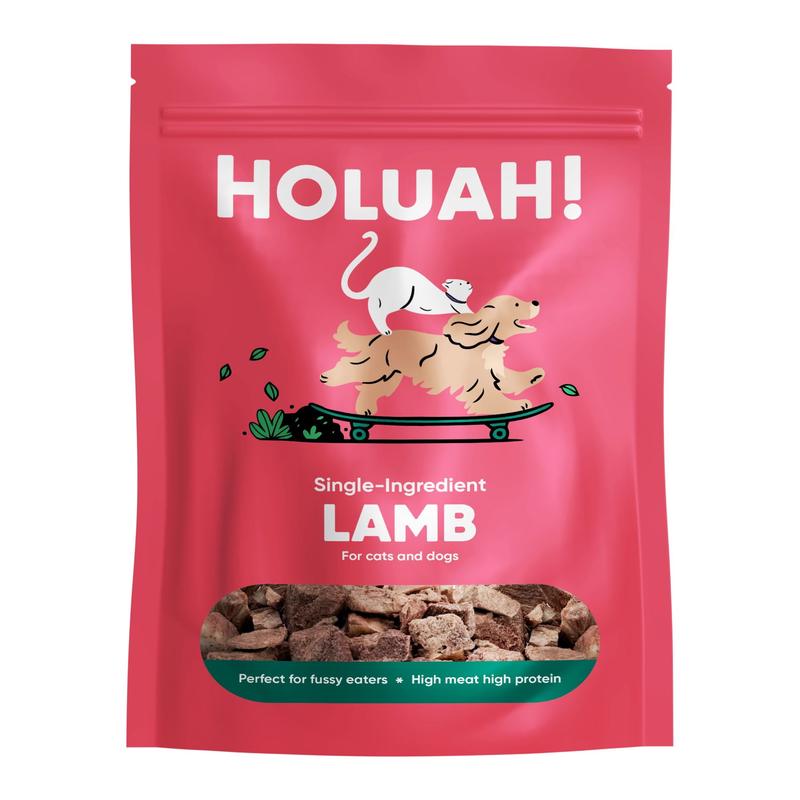 Holuah! Freeze Dried Treats For Dogs & Cats (Lamb)