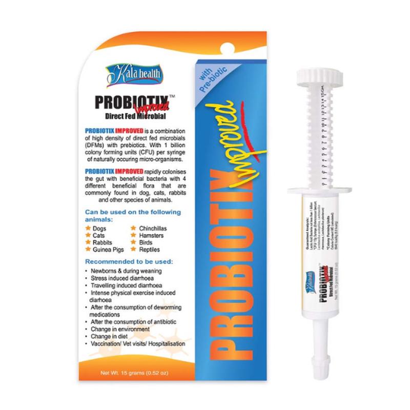 Kala Health PROBIOTIX IMPROVED Supplement for Dogs and Cats