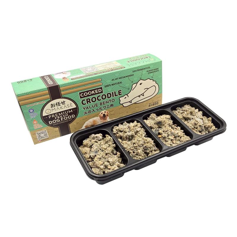 Omakase Value Bento Fresh Dog Food (Crocodile)