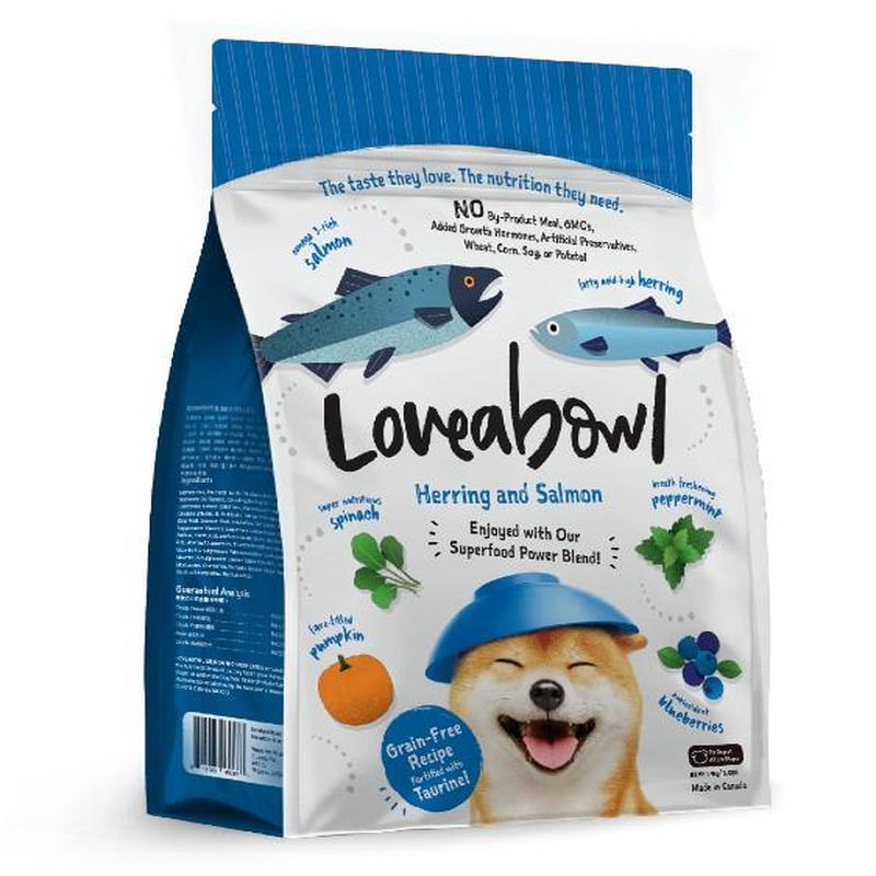 Loveabowl Grain Free Herring and Salmon Dry Dog Food