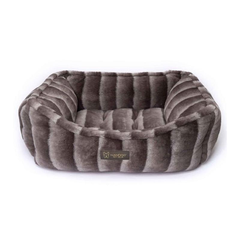 Nandog Pet Gear Cloud Reversible Bed (Chinchilla) for Dogs and Cats