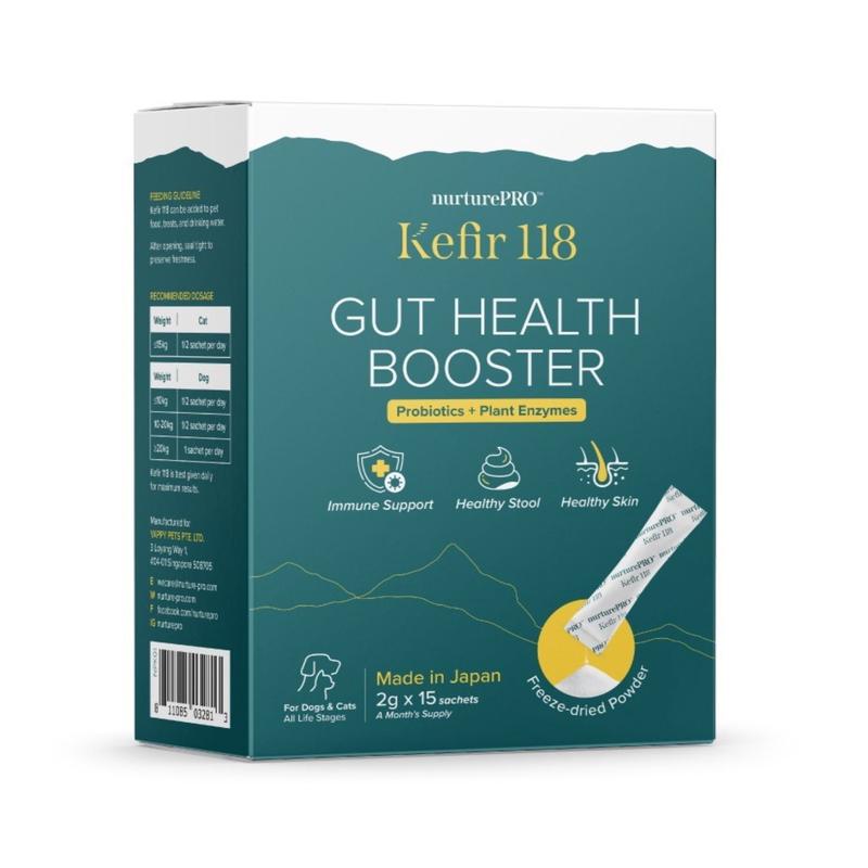 TRY & BUY: Nurture Pro Kefir 118 Probiotics + Plant Enzymes Freeze-Dried Powder For Dogs & Cats