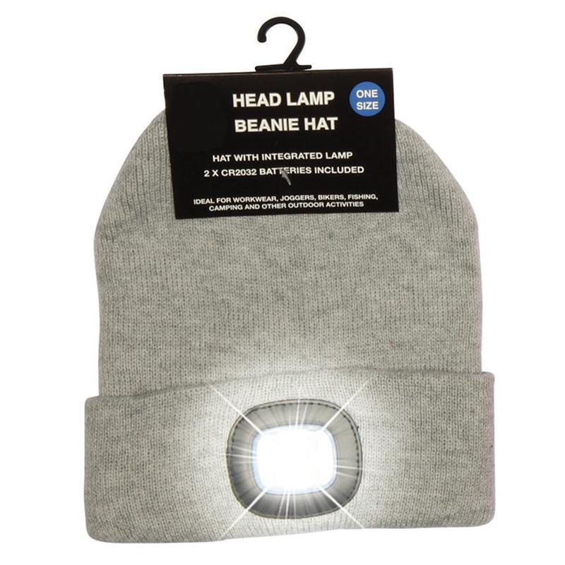 Otterdene Ladies Hat With Light: Grey