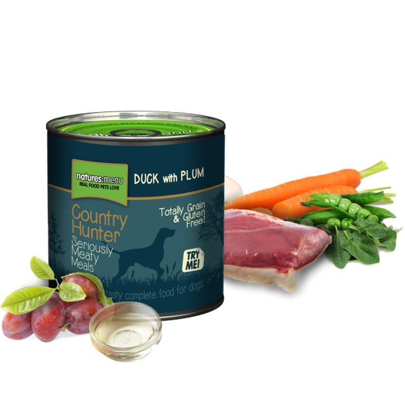 Natures Menu: C\’\’Hunter Duck & Plum 600gm