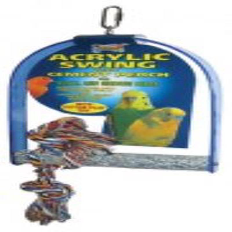 Swing – Acrylic with Concrete Perch Medium 6\”