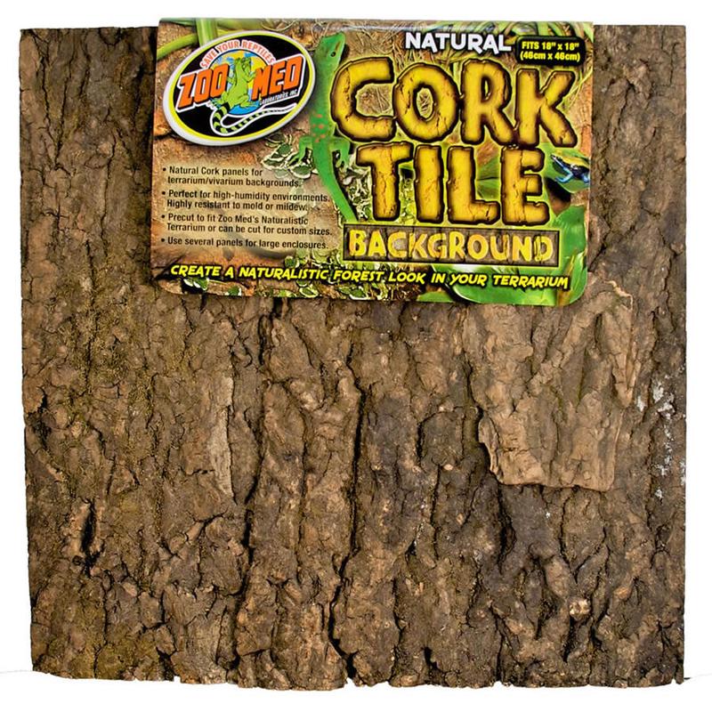 ZooMed: Cork Tile Background 45x45cm