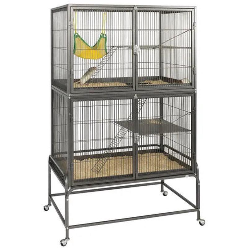 Sky: Liberta Explorer Indoor Two Storey Animal Cage Inc Base Antique 93x63x159cm