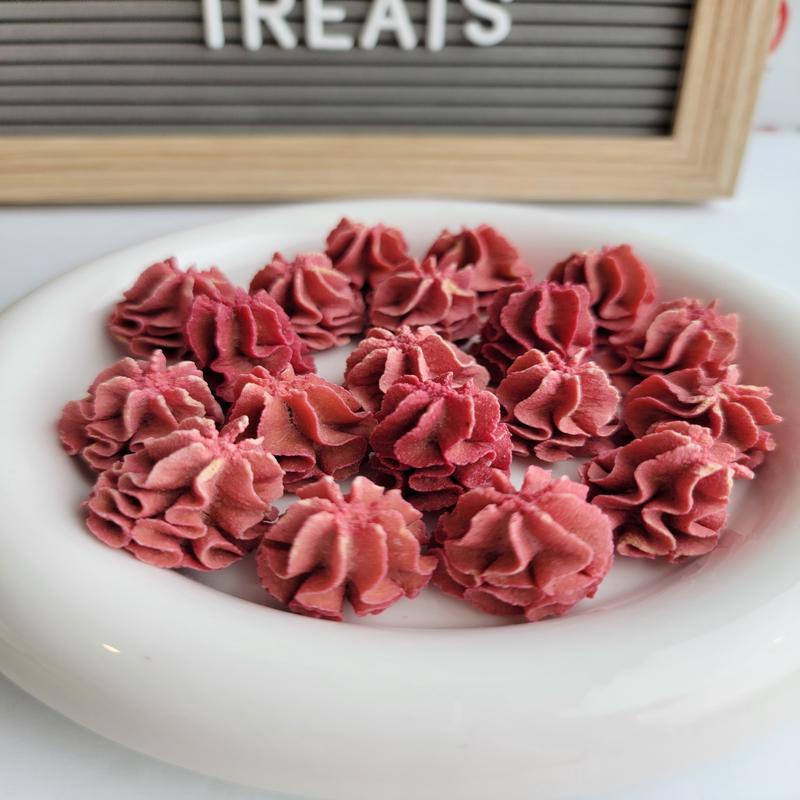 Ruby Fortune Meringues | Goat Milk Based | Crunchy | 1.8oz/50g