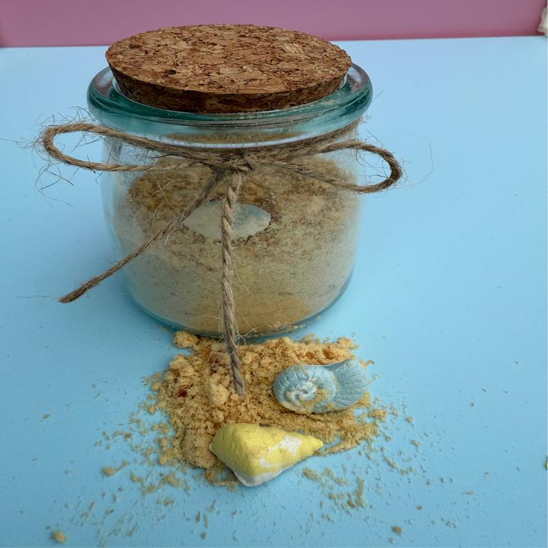 Edible Sandy Beach / Bottle in a Jar | Meat Based | Softie | 2.8oz/80g
