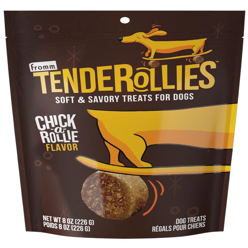 Fromm Soft & Chewy TENDERollies Chick-A-Rollie Flavor Dog Treats, 8oz