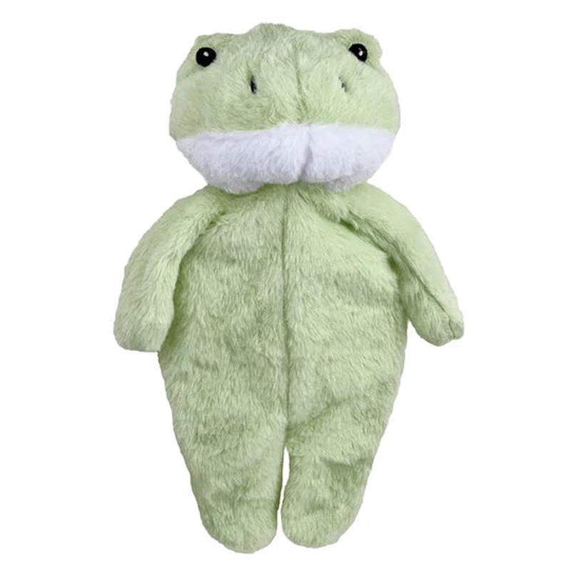 Petlou Floppy Frog Plush Dog Toy, 13\”
