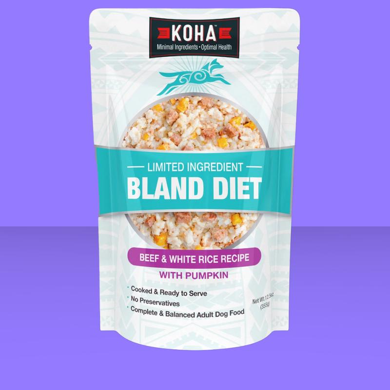 Koha Bland Diet Beef & Rice 12.5oz