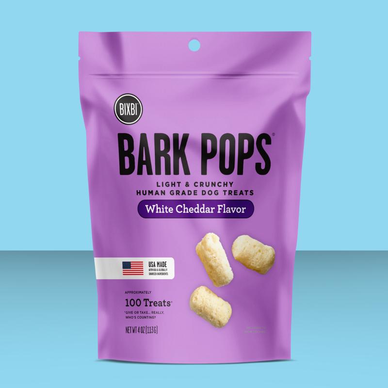 Bixbi Bark Pops White Cheddar 4oz