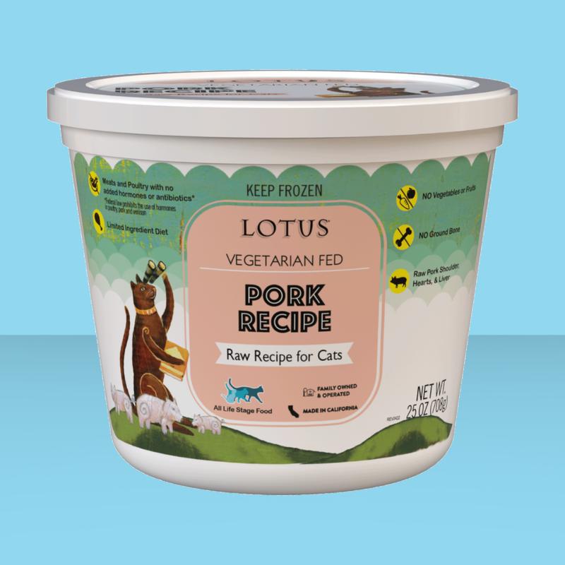 Lotus Raw Vegetarian-Fed Pork 25oz