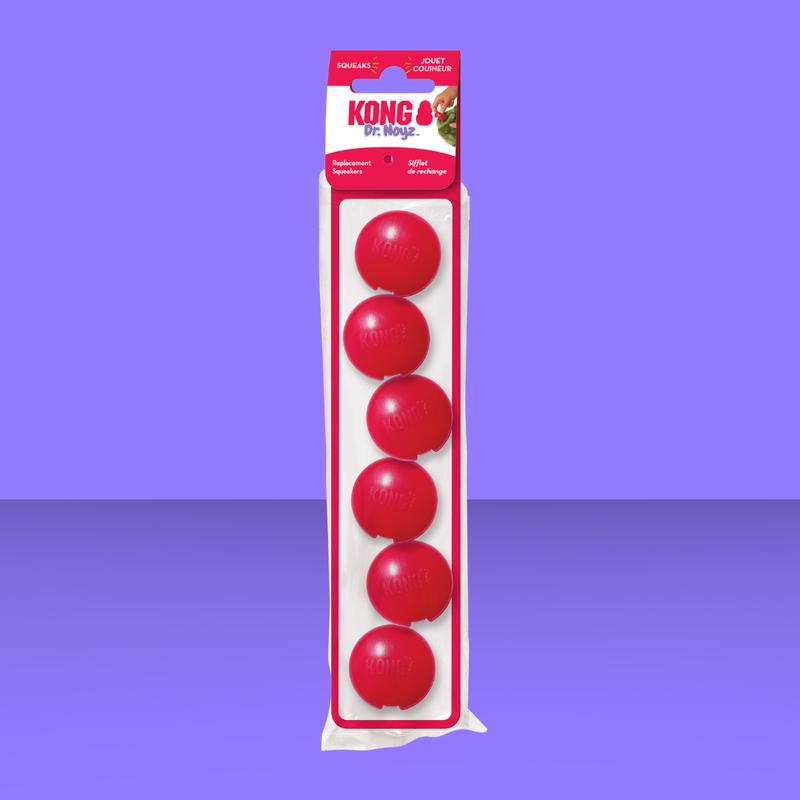 Kong Plush Squeakers 6 Pack