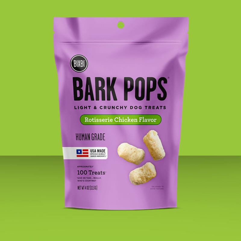 Bixbi Bark Pops Rotisserie Chicken 4oz