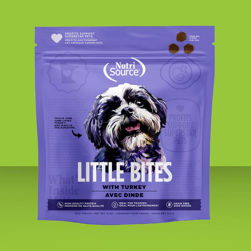 Nutrisource GF Little Bites Turkey 6oz