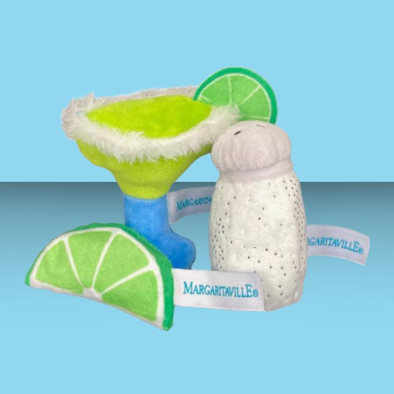 Multipet Margaritaville Margarita/Salt/Lime 3 pack