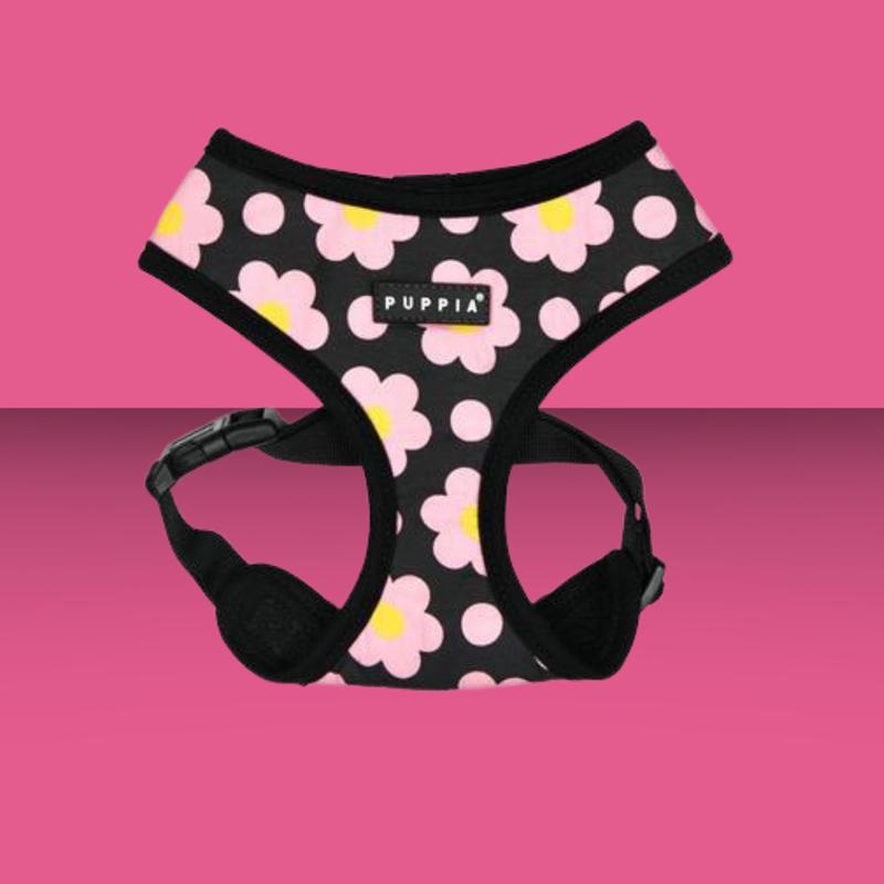 Puppia Bacopas Harness A Black L