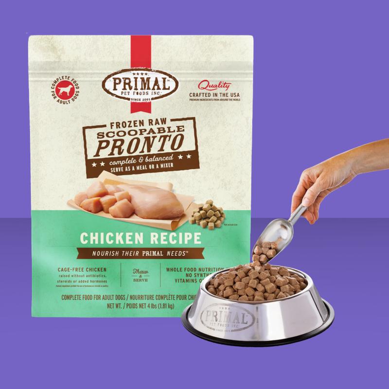 Primal Chicken Pronto .75# S