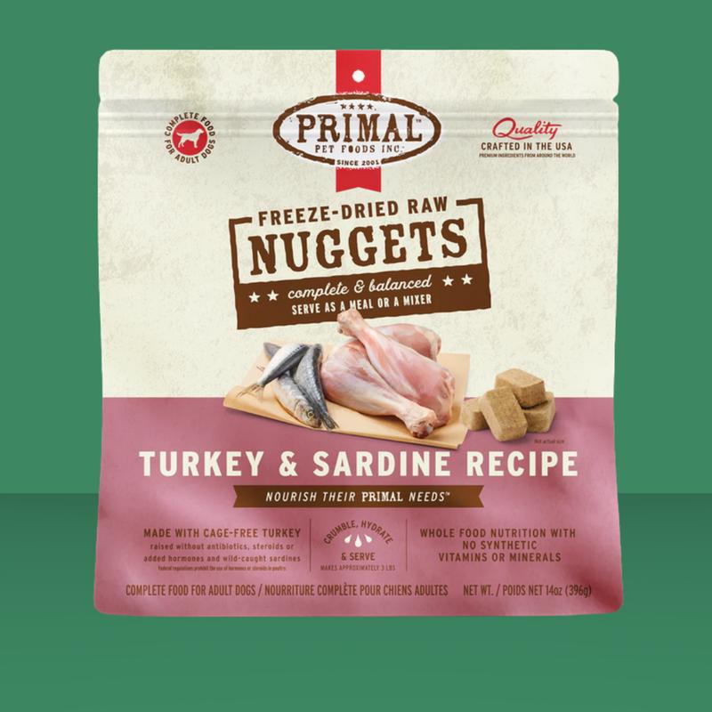 Primal FD Turkey & Sardine 14oz