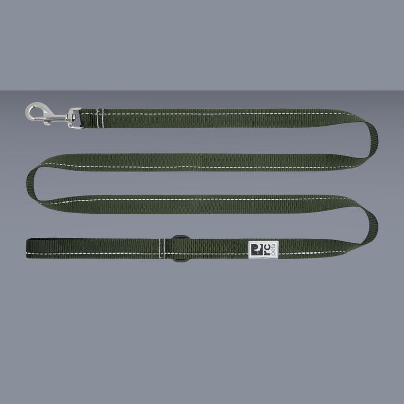 RC Pet Leash 1\” Primary Dark Olive 6\’