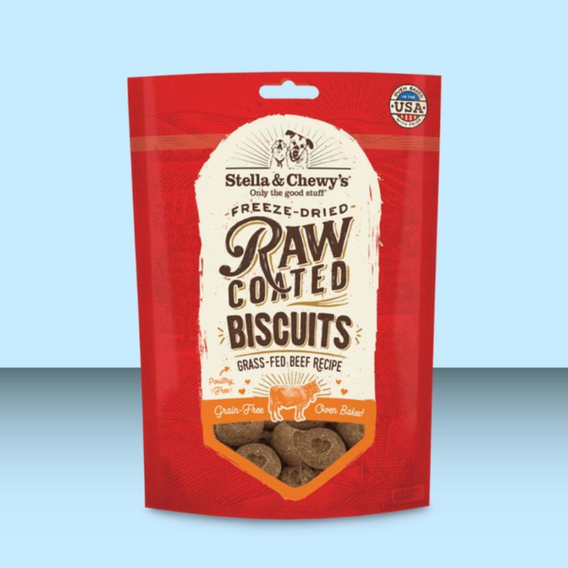 Stella & Chewy\'s Raw Coated Biscuits Beef
