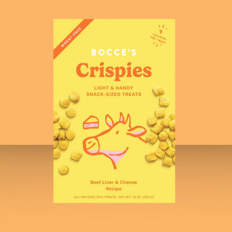 Bocce\'s Bakery Crispies Liver & Cheese 10oz
