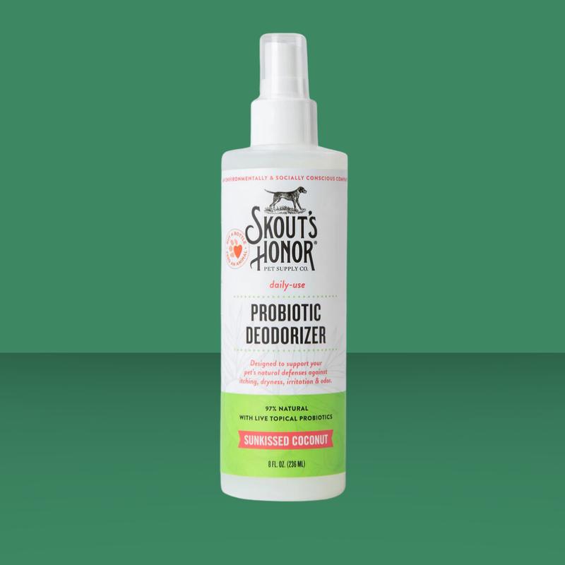 Skout\'s Honor Probiotic Deodorizer Sunkissed Coconut 8oz