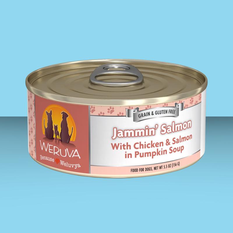 Weruva Jammin\’ Salmon Dog 5.5oz
