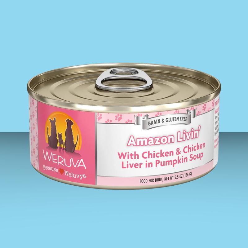 Weruva Amazon Livin\’ Dog 5.5oz