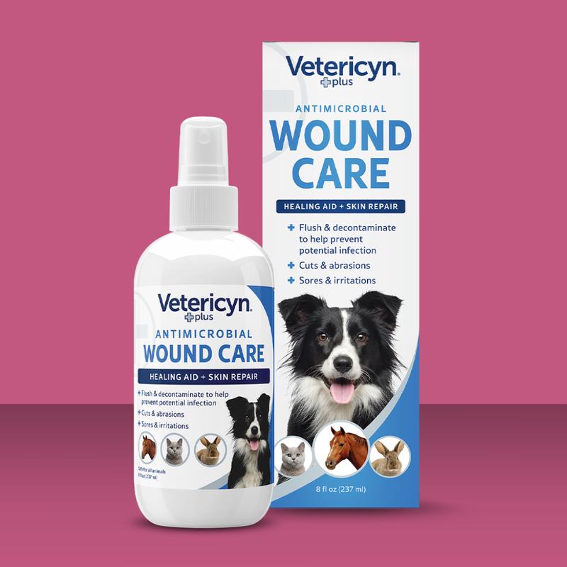 Vetericyn Plus Wound & Skin Spray 8oz