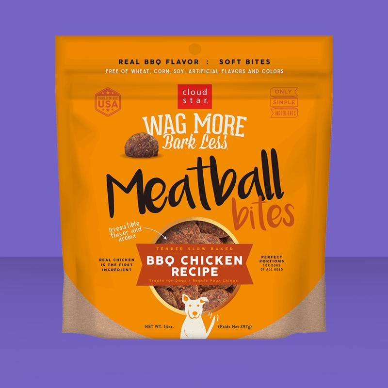 Cloud Star Wag More GF Chicken Meatball 14oz