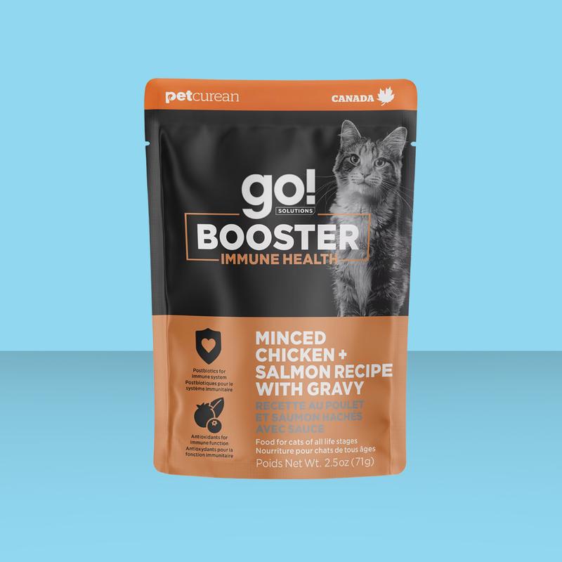Go! Cat Booster Immune Health Chicken & Salmon 2.5oz