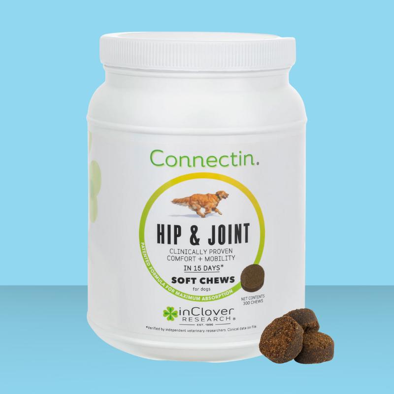 InClover Dog Connectin Hip and Joint Chews 100 Pack
