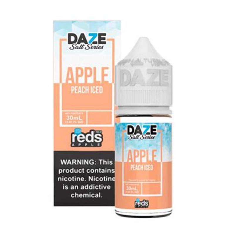 7daze Salt Reds Apple - Peach Iced 30ml
