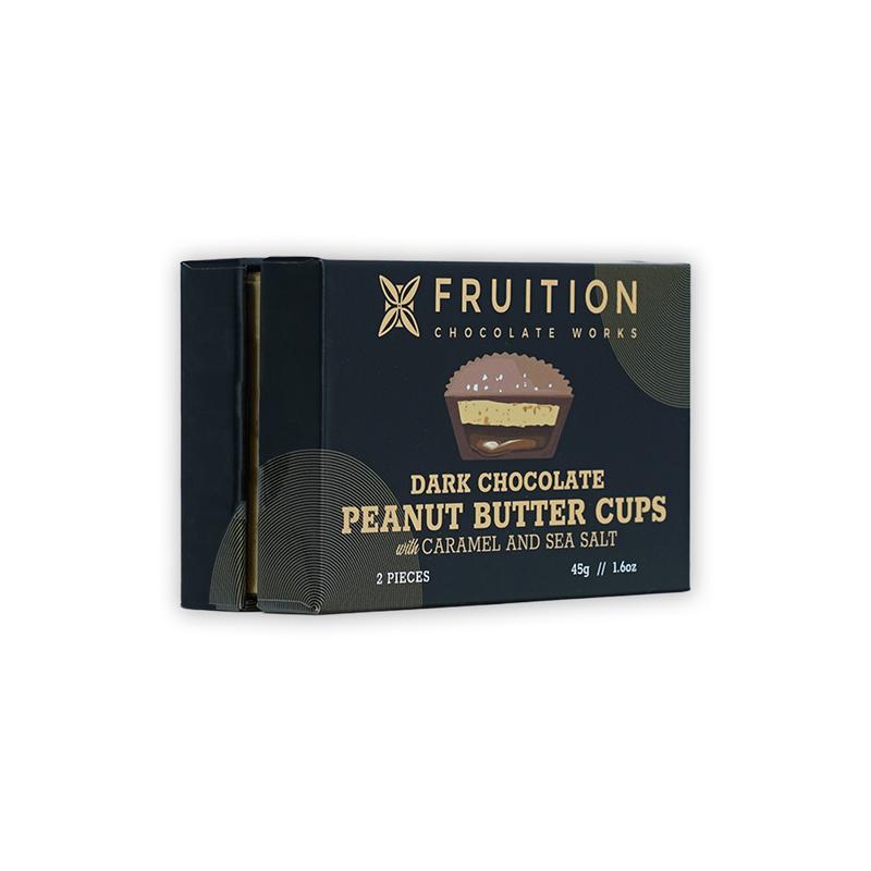 Fruition Chocolate Dark Peanut Butter Cups 68% (2 pcs)