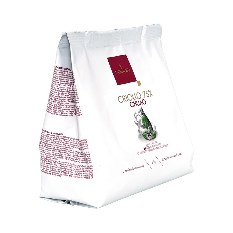 Domori Bulk Dark Chuao Drops 75% 1kg