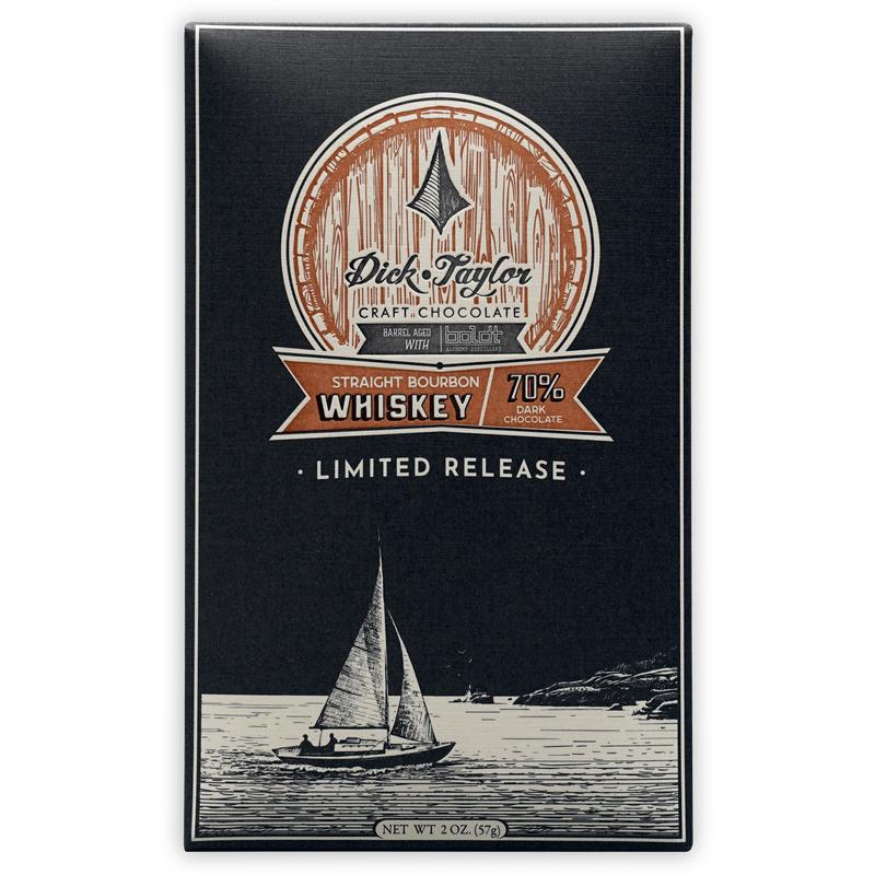 Dick Taylor Straight Bourbon Whiskey Chocolate (Limited Release)
