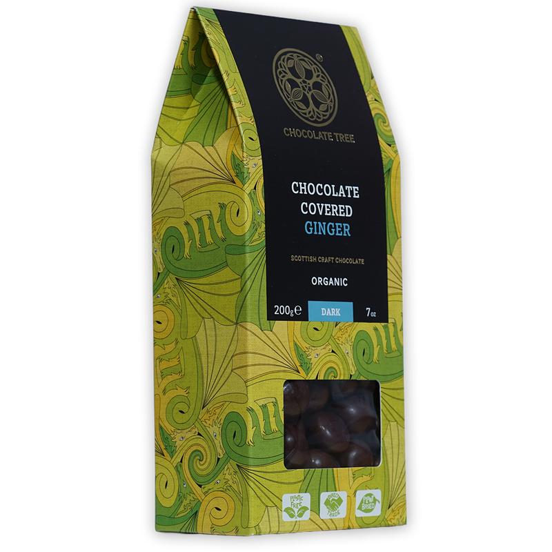 Chocolate Tree Dark Chocolate Covered Ginger 70%