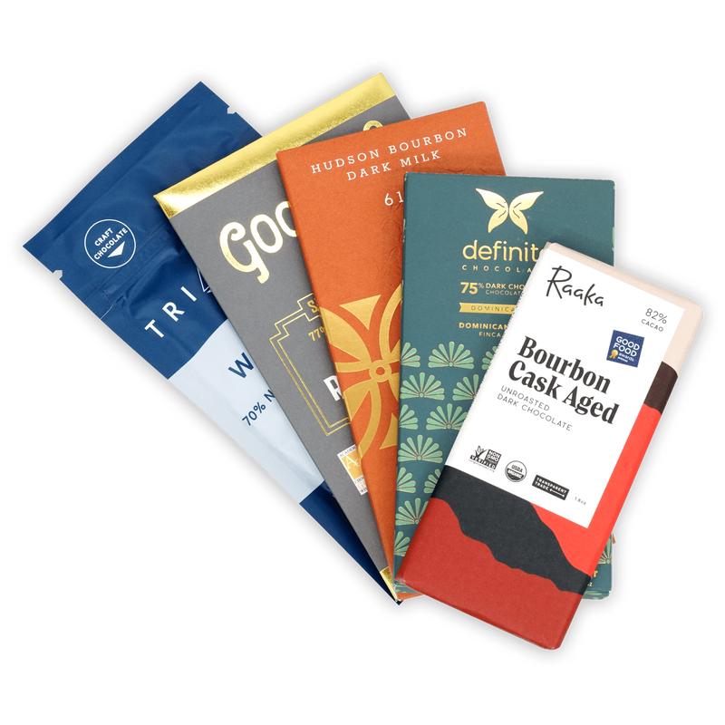 Boozy Chocolate Bars Bundle (5 Bars)