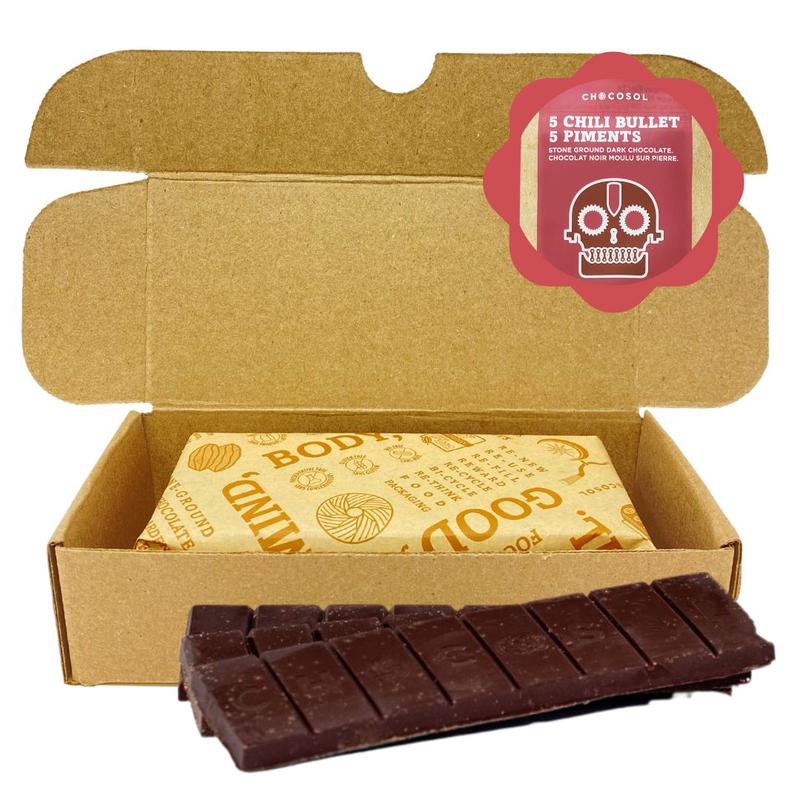 Five Chili Bullet 75% Cacao | Bulk Deal (750g)