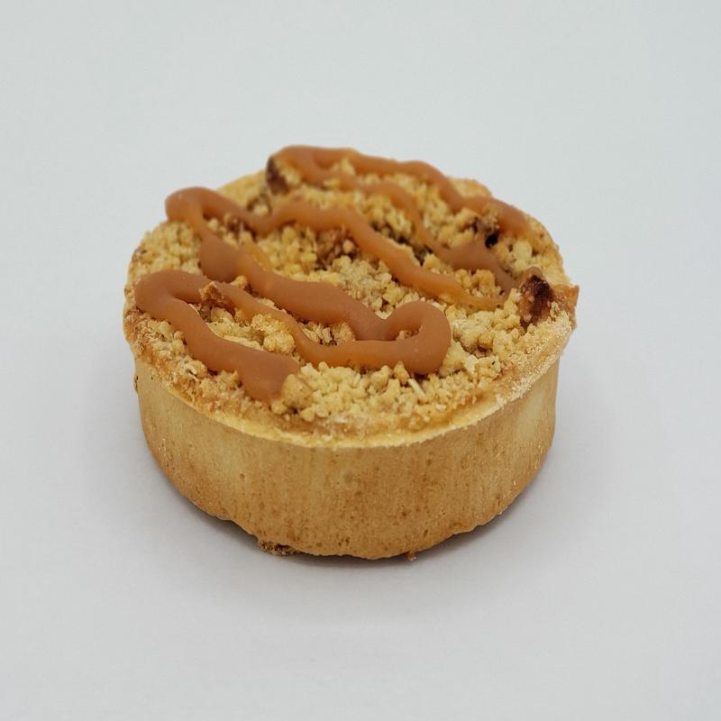 Apple Caramel Crumble Euro Tart