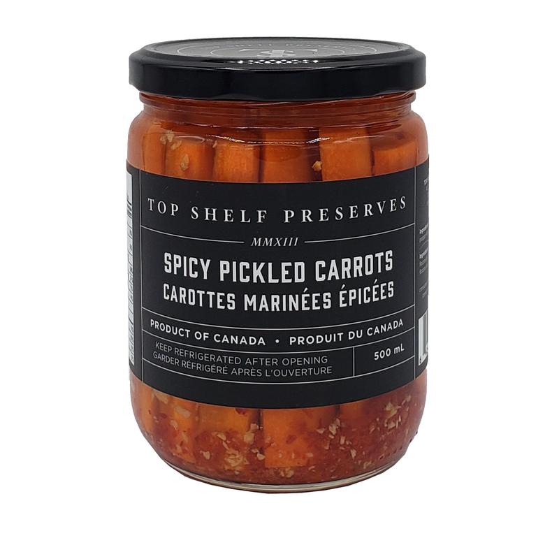 Spicy Pickled Carrots