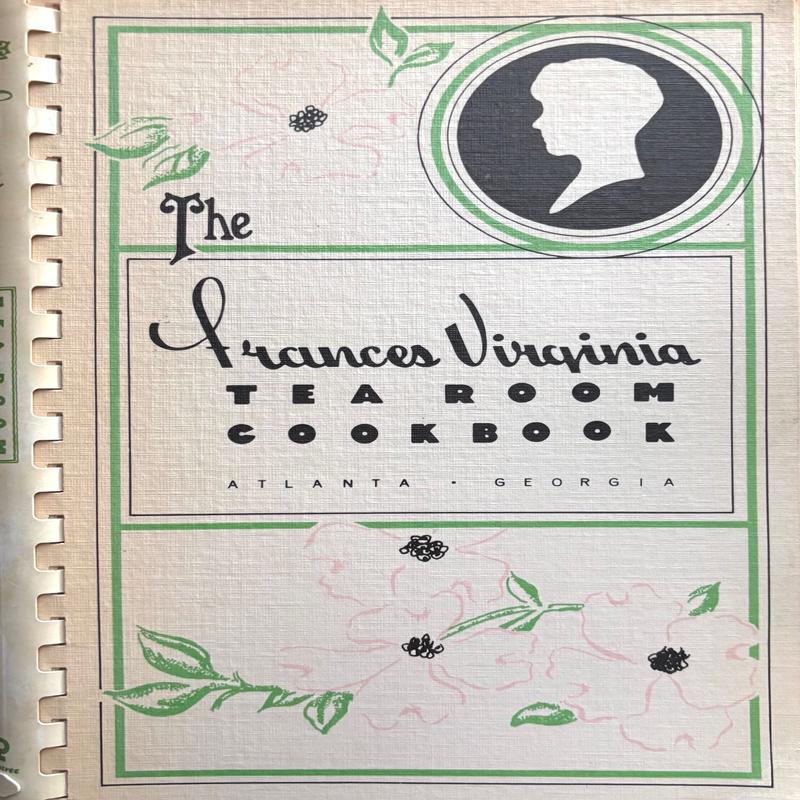 (*NEW ARRIVAL*) (Southern - Georgia) Mildred Huff Coleman. The Frances Virginia Tea Room Cookbook